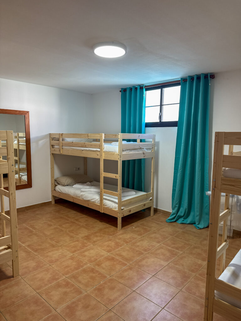 6 beds room en la surf camp Corralejo