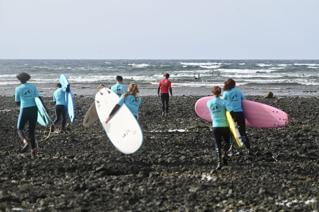 Clases de surf en Fuerteventura