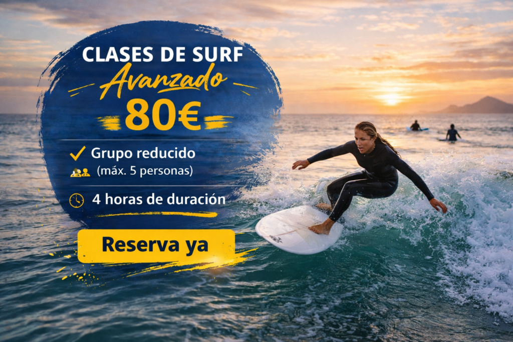 Advance surf lessons Corralejo